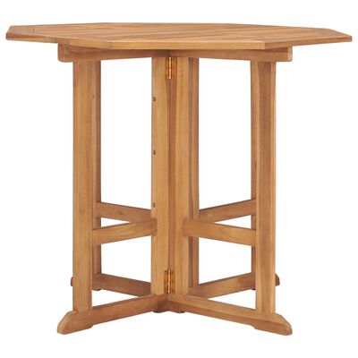 vidaXL Folding Garden Dining Table 90x90x75 cm Solid Teak Wood,  vidaXL Folding Garden Dining Table 90x90x75 cm Solid Teak Wood