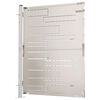 vidaXL Garden Gate 100x120 cm Stainless Steel