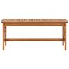 vidaXL Coffee Table 102x50x43 cm Solid Acacia Wood