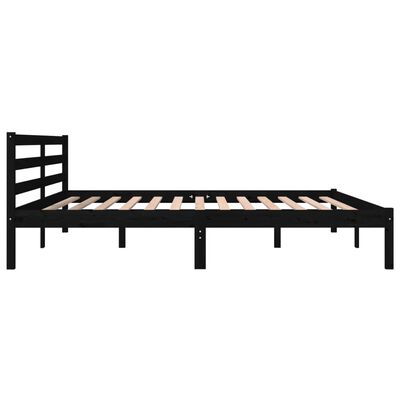 vidaXL Bed Frame without Mattress 180x200cm Black Super King Size, black vidaXL Bed Frame without Mattress 180x200cm Black Super King Size