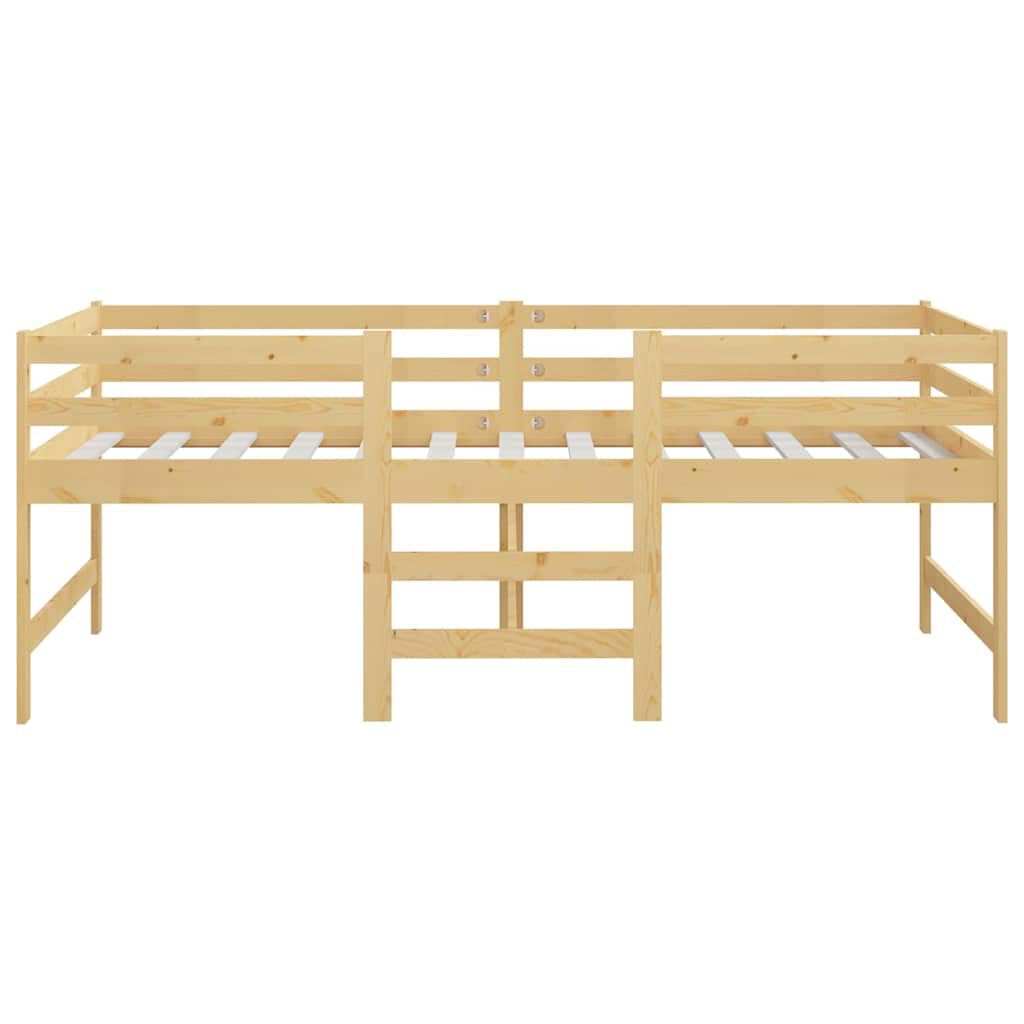 vidaXL Bed Frame without Mattress 90x200 cm Solid Wood Pine
