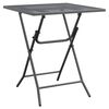 vidaXL 5 Piece Garden Dining Set Expanded Metal Mesh Anthracite