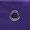 vidaXL Storage Boxes 10 pcs Non-woven Fabric 28x28x28 cm Purple