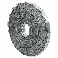 vidaXL BTO-22 Razor Wire 100 m Steel,  vidaXL BTO-22 Razor Wire 100 m Steel