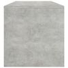 vidaXL Coffee Table Concrete Grey 100x40x40 cm Engineered Wood