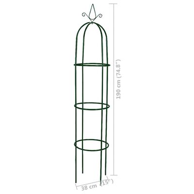 vidaXL Garden Arch Tower 2 pcs,  vidaXL Garden Arch Tower 2 pcs