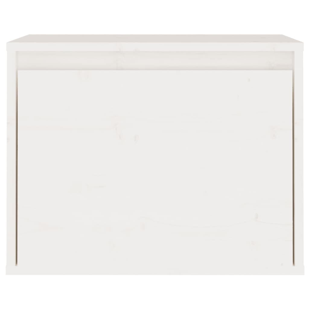 vidaXL TV Cabinets 3 pcs White Solid Wood Pine