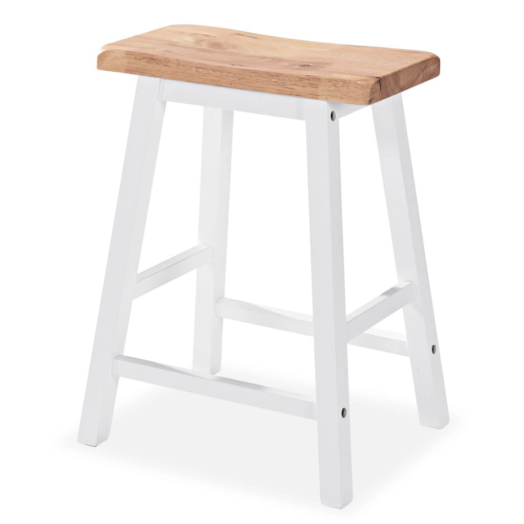 vidaXL Bar Set 3 Pieces MDF White
