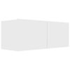 vidaXL 7 Piece TV Cabinet Set White Engineered Wood