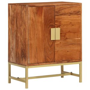 vidaXL Sideboard 60x35x75 cm Solid Wood Acacia