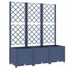 vidaXL Garden Blue Grey 120 x 40 x 136 cm