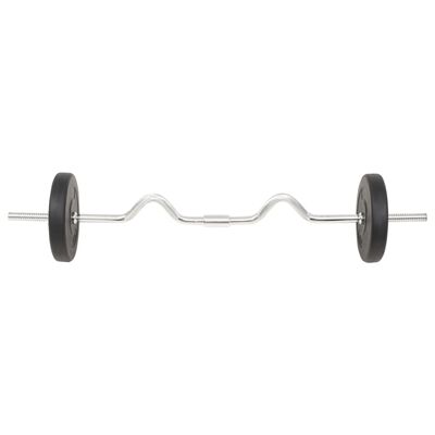 vidaXL Barbell and Dumbbell Set 30 kg,  vidaXL Barbell and Dumbbell Set 30 kg