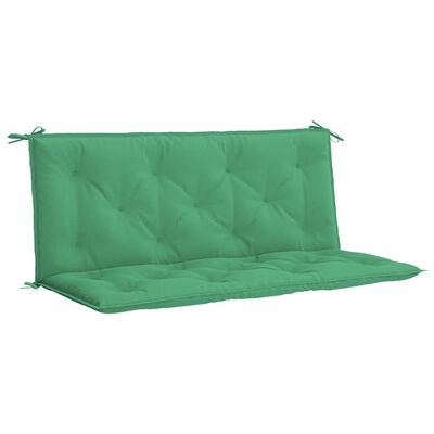 vidaXL Garden Bench Cushion Green 120x(50+50)x7cm Oxford Fabric, green vidaXL Garden Bench Cushion Green 120x(50+50)x7cm Oxford Fabric