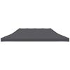 vidaXL Party Tent Roof 3x6 m Anthracite