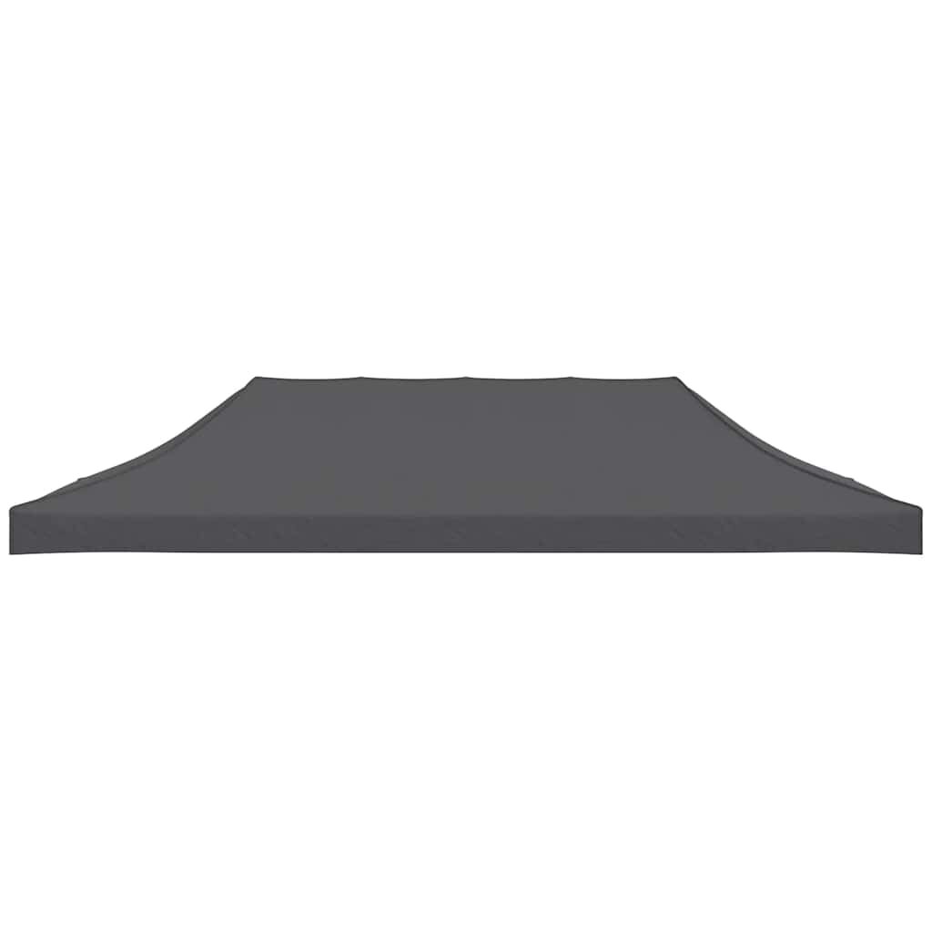 vidaXL Party Tent Roof 3x6 m Anthracite