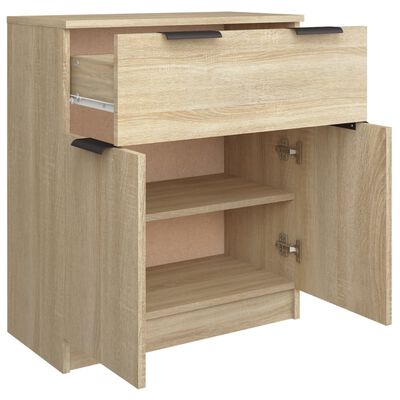 vidaXL Sideboard Sonoma Oak 60x30x70 cm Engineered Wood, sonoma oak vidaXL Sideboard Sonoma Oak 60x30x70 cm Engineered Wood