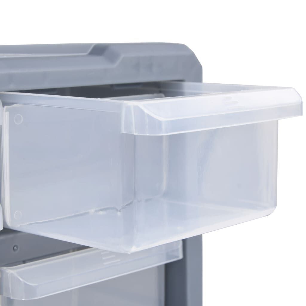 vidaXL Multi-drawer Organiser with 39 Drawers 38x16x47 cm