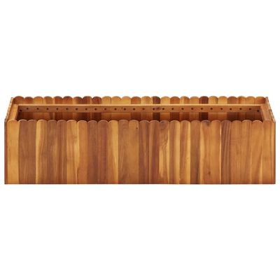 vidaXL Garden Raised Bed 100x30x25 cm Solid Acacia Wood,  vidaXL Garden Raised Bed 100x30x25 cm Solid Acacia Wood