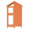 vidaXL Bird House Brown 97x81x152 cm Solid Wood Pine