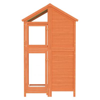 vidaXL Bird House Brown 97x81x152 cm Solid Wood Pine, brown vidaXL Bird House Brown 97x81x152 cm Solid Wood Pine