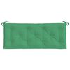 vidaXL Garden Bench Cushions 2pcs Green 120x50x7cm Oxford Fabric