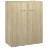 vidaXL Sideboard Sonoma Oak 60x30x75 cm Engineered Wood