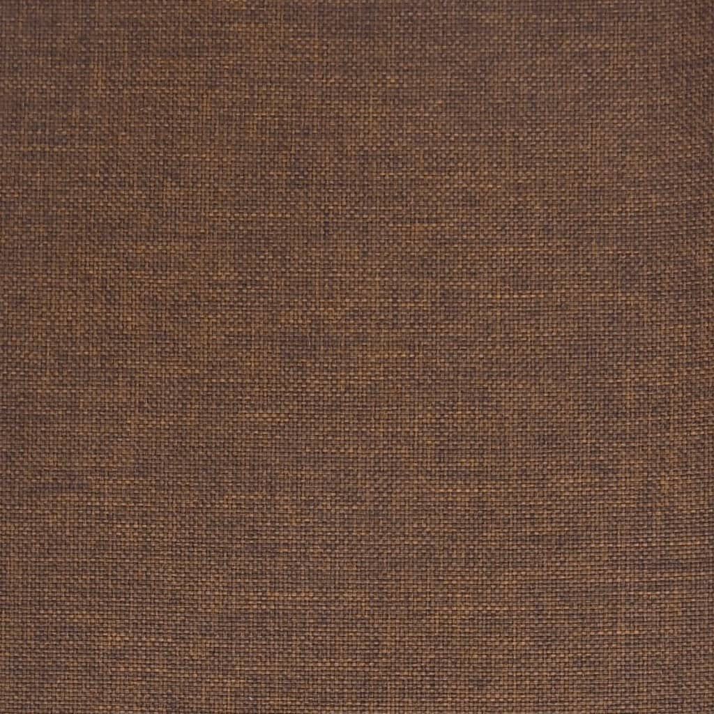 vidaXL Bar Stool Brown Fabric