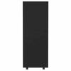 vidaXL Wardrobe Black 80x40x110 cm Engineered Wood