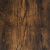 vidaXL Storage Chest Smoked Oak 84x42x46 cm Engineered Wood