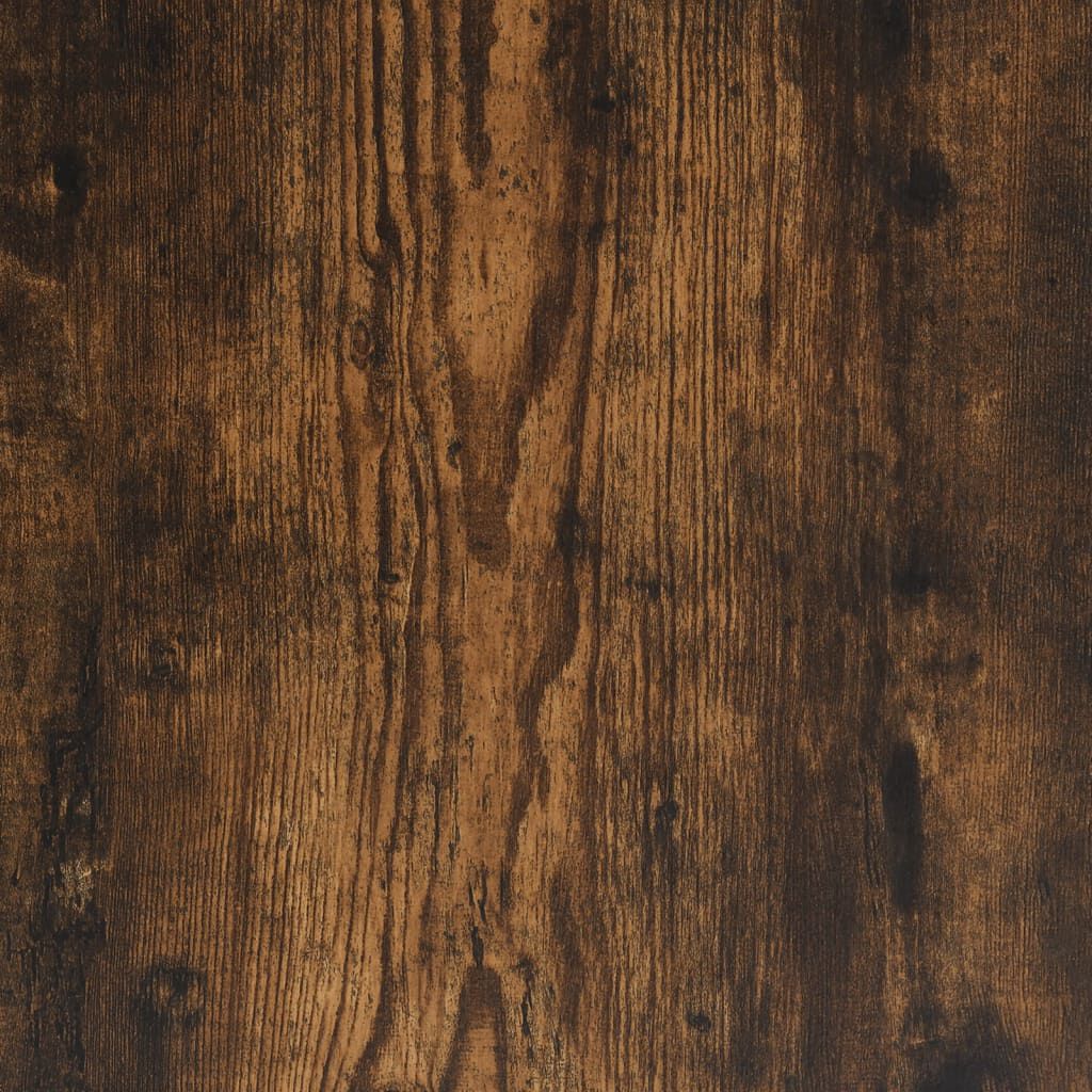 vidaXL Storage Chest Smoked Oak 84x42x46 cm Engineered Wood