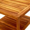 vidaXL Coffee Table 60x60x45 cm Solid Acacia Wood
