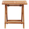 vidaXL Folding Garden Coffee Table 40x40x40 cm Solid Acacia Wood