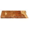 vidaXL Bathroom Vanity Top Solid Acacia Wood 58x52x3.8 cm