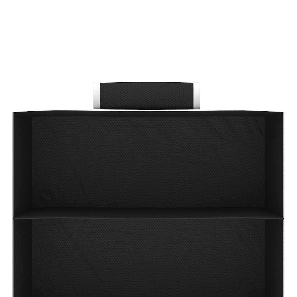vidaXL Hanging Closet Organisers 2 pcs with 10 Shelves Fabric