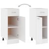 vidaXL Drawer Bottom Cabinet Lyon White 30x46x81.5 cm Engineered Wood