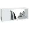 vidaXL TV Cabinet White 80x24x32 cm Engineered Wood