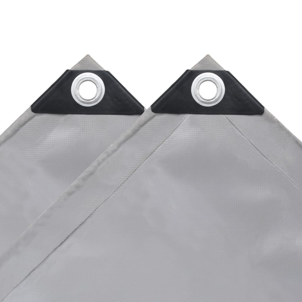 vidaXL Tarpaulin 650 g/m² 3x5 m Grey