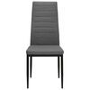 vidaXL Dining Chairs 6 pcs Light Grey Fabric