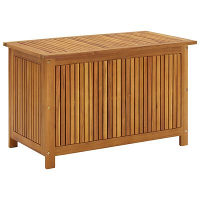 vidaXL Garden Storage Box 90x50x58 cm Solid Acacia Wood,  vidaXL Garden Storage Box 90x50x58 cm Solid Acacia Wood