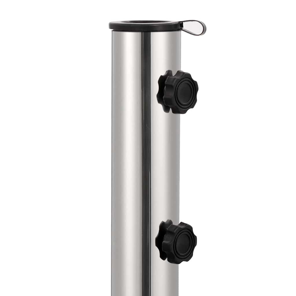 vidaXL Parasol Base Granite 30 kg Square Black