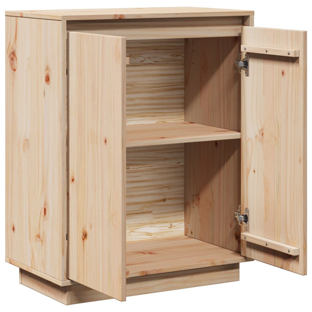 vidaXL Sideboard 60x34x75 cm Solid Wood Pine