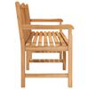 vidaXL Garden Bench 150 cm Solid Teak Wood