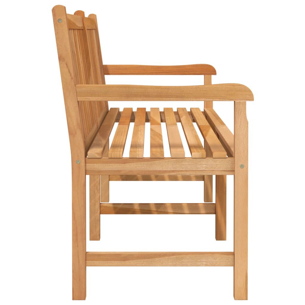 vidaXL Garden Bench 150 cm Solid Teak Wood