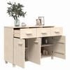 vidaXL Sideboard HAMAR Honey Brown 113x40x80 cm Solid Wood Pine