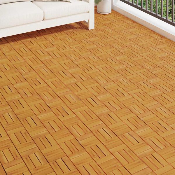 Decking Tiles 30 x 30 cm Acacia Set of 30