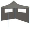 vidaXL Gazebo Sidewall with Windows 6x2 m Anthracite