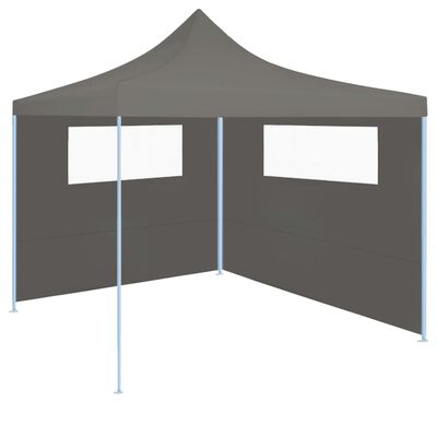 vidaXL Gazebo Sidewall with Windows 6x2 m Anthracite, anthracite vidaXL Gazebo Sidewall with Windows 6x2 m Anthracite