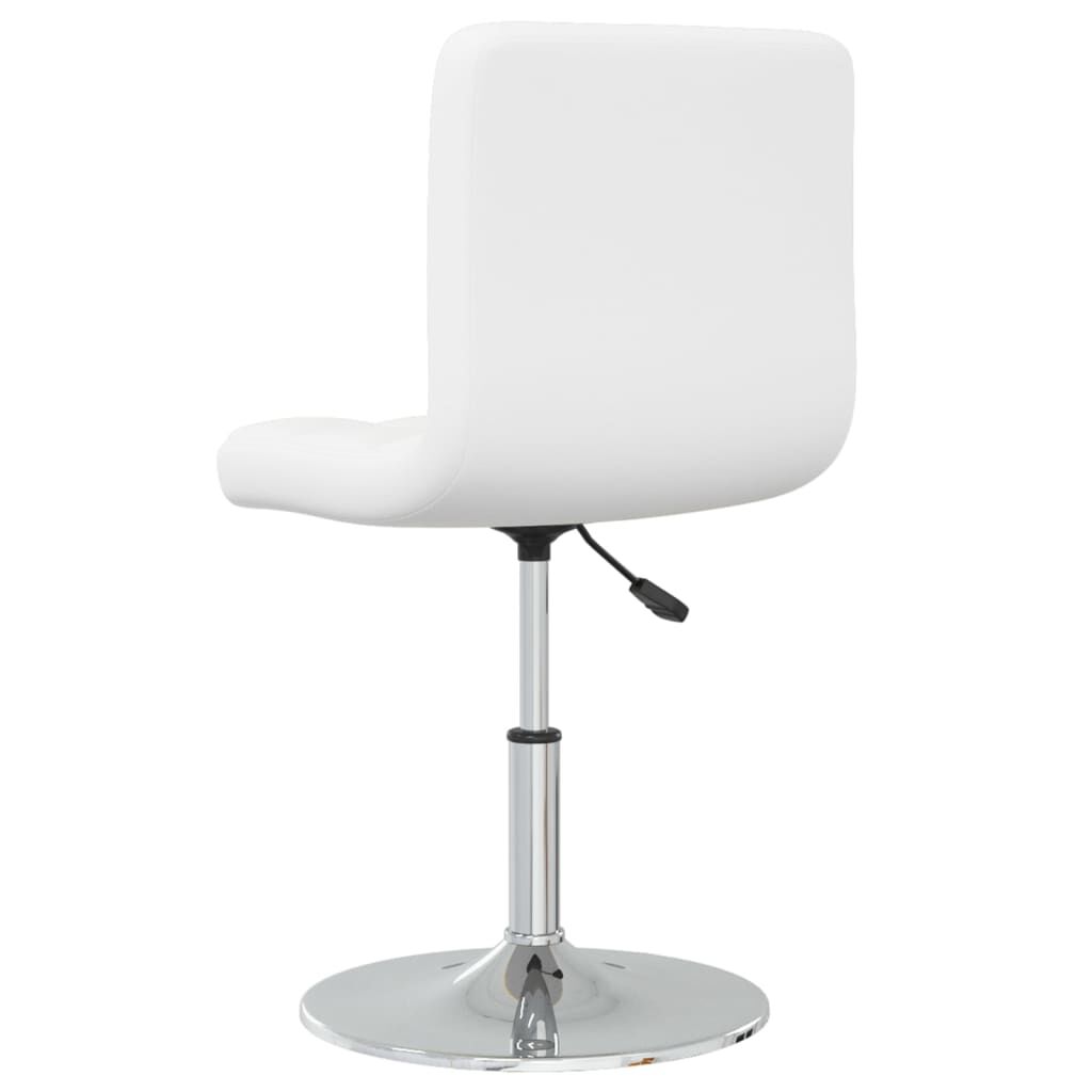 vidaXL Dining Chair White Faux Leather