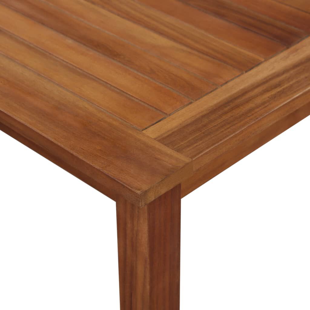 vidaXL Garden Table 150x90x74 cm Solid Acacia Wood