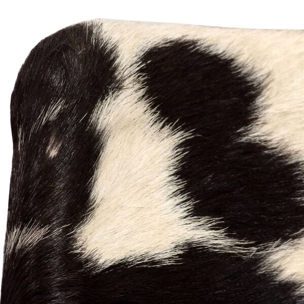 vidaXL Dining Chairs 2 pcs Genuine Goat Leather